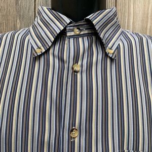 Canali Sportswear Long Sleeve Button Down Shirt.